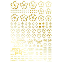 SKR-1C-GLD 桜のデカール ゴールド (1枚入り)