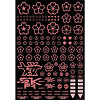 SKR-MC-PIN 桜のデカール ピンク (1枚入り)