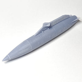 4819 Raf Avi 3Dプリントパーツ 1/48  F-2 600gal.タンク (新明和製) 2本・パイロンセット  (ハセガワ用)