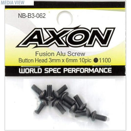 NB-B3-062 Fusion Alu Screw (Button Head 3mm x 6mm 10pic)