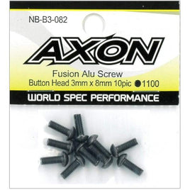 NB-B3-082 Fusion Alu Screw (Button Head 3mm x 8mm 10pic)