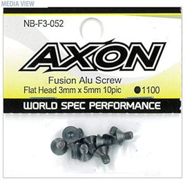 NB-F3-052 Fusion Alu Screw (Flat Head 3mm x 5mm 10pic)