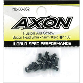 NB-B3-052 Fusion Alu Screw (Button Head 3mm x 5mm 10pic)