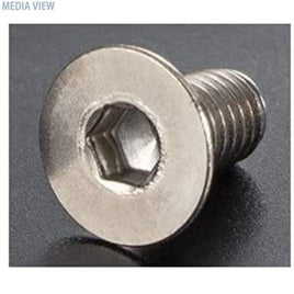 NT-F3-062 SPRING TITANIUM SCREW  (Flat Head 3mm x 6mm 10pic)