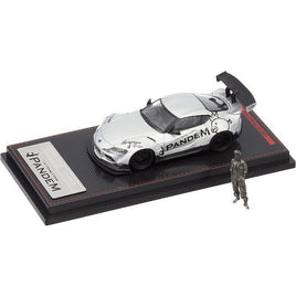 IG2338 1/64 PANDEM Supra (A90) Silver With Mr.Miura