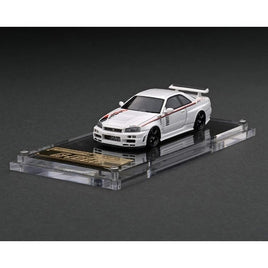 IG2575 1/64 Nismo R34 GT-R R-tune White