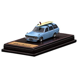 IG2884 IGモデル 1/64 Datsun Bluebird (510) Wagon Light Blue