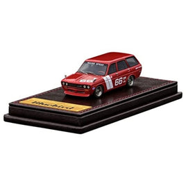 IG2928 IGモデル 1/64 Datsun Bluebird (510) Wagon Red