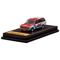 IG2929 IGモデル 1/64 Datsun Bluebird (510) Wagon Red/White