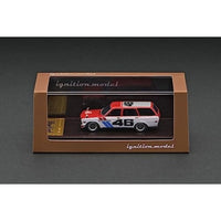 IG2929 IGモデル 1/64 Datsun Bluebird (510) Wagon Red/White