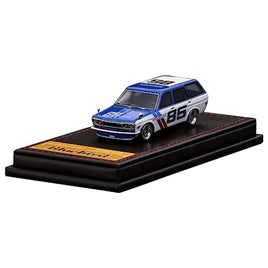 IG2930 IGモデル 1/64 Datsun Bluebird (510) Wagon Blue/White