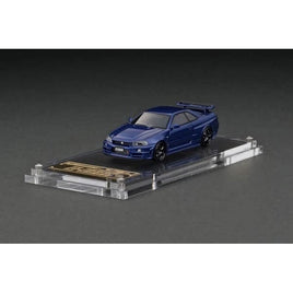 IG2937 IGモデル 1/64 Nismo R34 GT-R Z-tune Bayside Blue