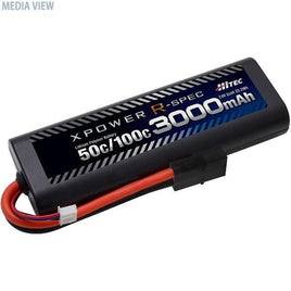 XPR3000-RT Li-Po 7.4V 3000mAh 50C/100C(タミヤタイプコネクター)