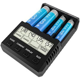 44293-B AA/AAA Charger X4 Advanced Mini (ブラック)