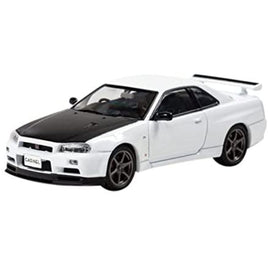 CN430001 CARNEL 1/43 日産 スカイライン GT-R VspecII N1 (BNR34) 2000 White