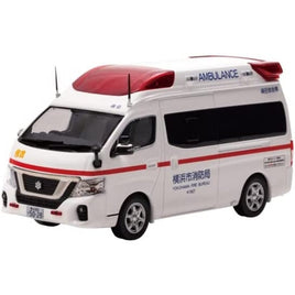 CN431802 CARNEL 1/43 日産 パラメディック 2018 神奈川県横浜市消防局高規格救急車