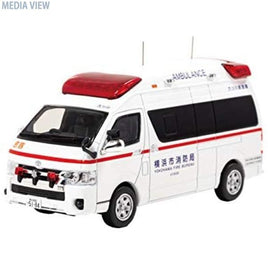CN431904 CARNEL 1/43 トヨタ ハイメディック 2019 神奈川県横浜市消防局高規格救急車