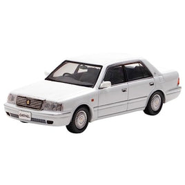 CN439901 CARNEL 1/43 トヨタ クラウン ロイヤルサルーン G (JZS155) 1999 Crystal White Pearl Shine