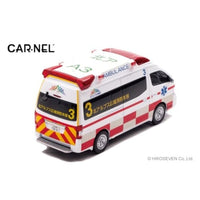 CN432203 CARNEL 1/43 日産 パラメディック 2022 長野県北アルプス広域消防本部高規格救急車 *限定500台