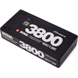 GFG005 Dyna 7.4V 3800mAh 薄型ショートサイズ 65C/130C