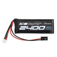 GFG103 ICE LiPo 7.4V 2400mAh (受信機用 ストレート型)