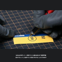 AS-BL25 サンドペーパー用アルミプレート ブルー 25mm 3枚入り【DSPIAE】