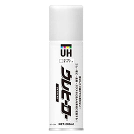 斉藤塗料 ウレヒーロースプレー ホワイト(全ツヤ消し) 200ml