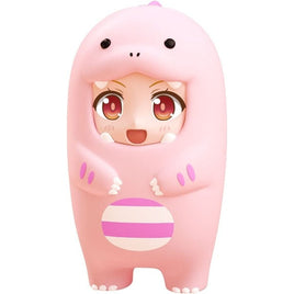 ねんどろいどもあ きぐるみフェイスパーツケース(ピンクきょうりゅう)