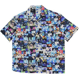 ゴールデンカムイ オープニングエンディング総柄 開襟シャツ