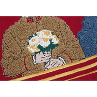 ゴールデンカムイ 相良刺繍ハンドバッグ 月島と鯉登