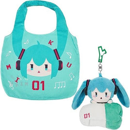 初音ミク ぬいぐるみエコバッグ