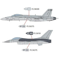 VICSV162 VICホビー 米戦闘機 ロービジ色セット