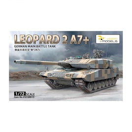 VPM720015 ヴェスピッドモデル 1/72 レオパルト2A7+ 主力戦車 w/金属砲身&金属製ワイヤーロープ
