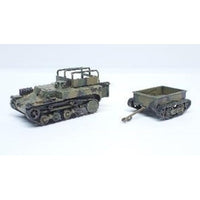 BELF7216 ビーバーオリジナル 1/72 九八式装甲運搬車 ソダ w/ 九四式3/4瓲積被牽引車