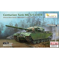 VPM720017S ヴェスピッドモデル 1/72 センチュリオン Mk.5/1-4 王立戦車連隊 DX版