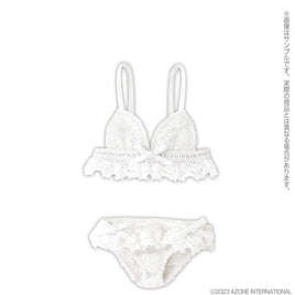PNM アンジュプルミエールブラ&ショーツset  ピュアホワイト