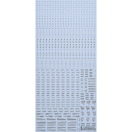 RB01-100OGR 1/100 ワンカラーグレー RB01コーションデカール(1枚入)