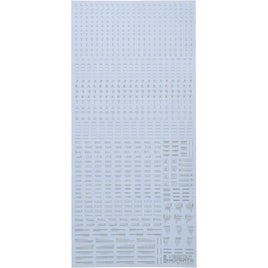 RB01-100OLG 1/100 ワンカラーライトグレー RB01コーションデカール(1枚入)