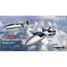 UA72215モデルコレクト1/72ドイツ空軍 ウェポンセット3