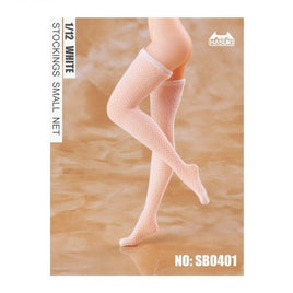 HASUKI 1/12スケール可動フィギュア用ストッキング SB0401 ホワイト