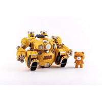 MECHA INVASION 機動都市α キャラメル(イエロー) 可動フィギュアスピーカー