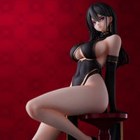 ハヤブサイラスト『黒チャイナさん』