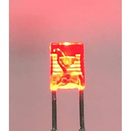 SL03DRRD20 3mm 角形 抵抗内蔵LED 赤色(20本入)