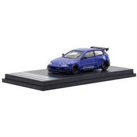 21A06-02 onemodel 1/64 Honda Civic EG6 Rocket Bunny (Blue)