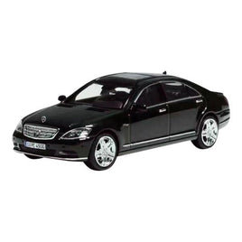 MD6402DG MOTORHELIX 1/64 Mercedes-Benz S Class S600L W221 Dark Green/Black
