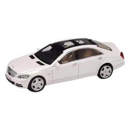 MD6402-2DWM MOTORHELIX 1/64 Mercedes Benz S-Class S600L W221 Diamond white