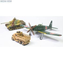 BELK144006 フォックスワンデザイン 1/144 兵器シリーズ 2 烈風・四式中戦車