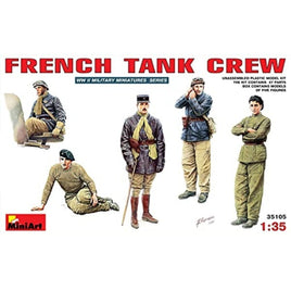 MA35105 ミニアート 1/35 フランス戦車兵フィギュアセットWW2 5体入り