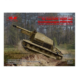 35340 1/35 ドイツ 10.5cm leFH 16(Sf)  アウフ・ゲシュッツワーゲン FCM36 (f)