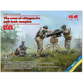 35750 ICM 1/35 ウクライナ 'ステューフナ-P' 対戦車ミサイルシステムクルーセット